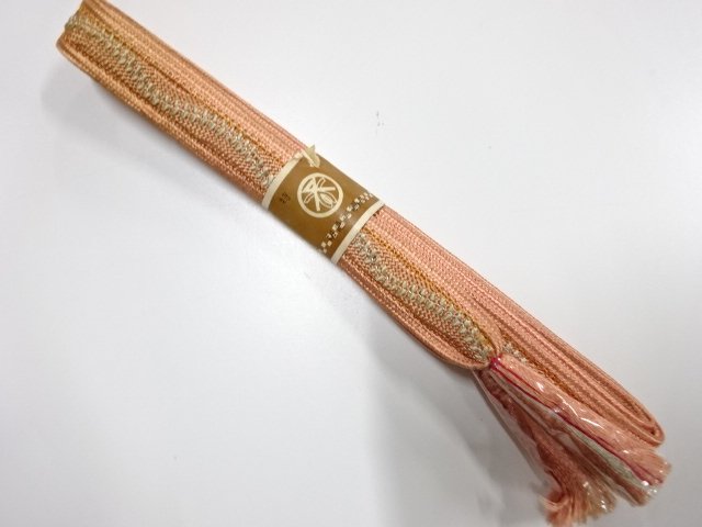 JAPANESE KIMONO / ANTIQUE HAND-TIED OBIJIME CORD / SILK